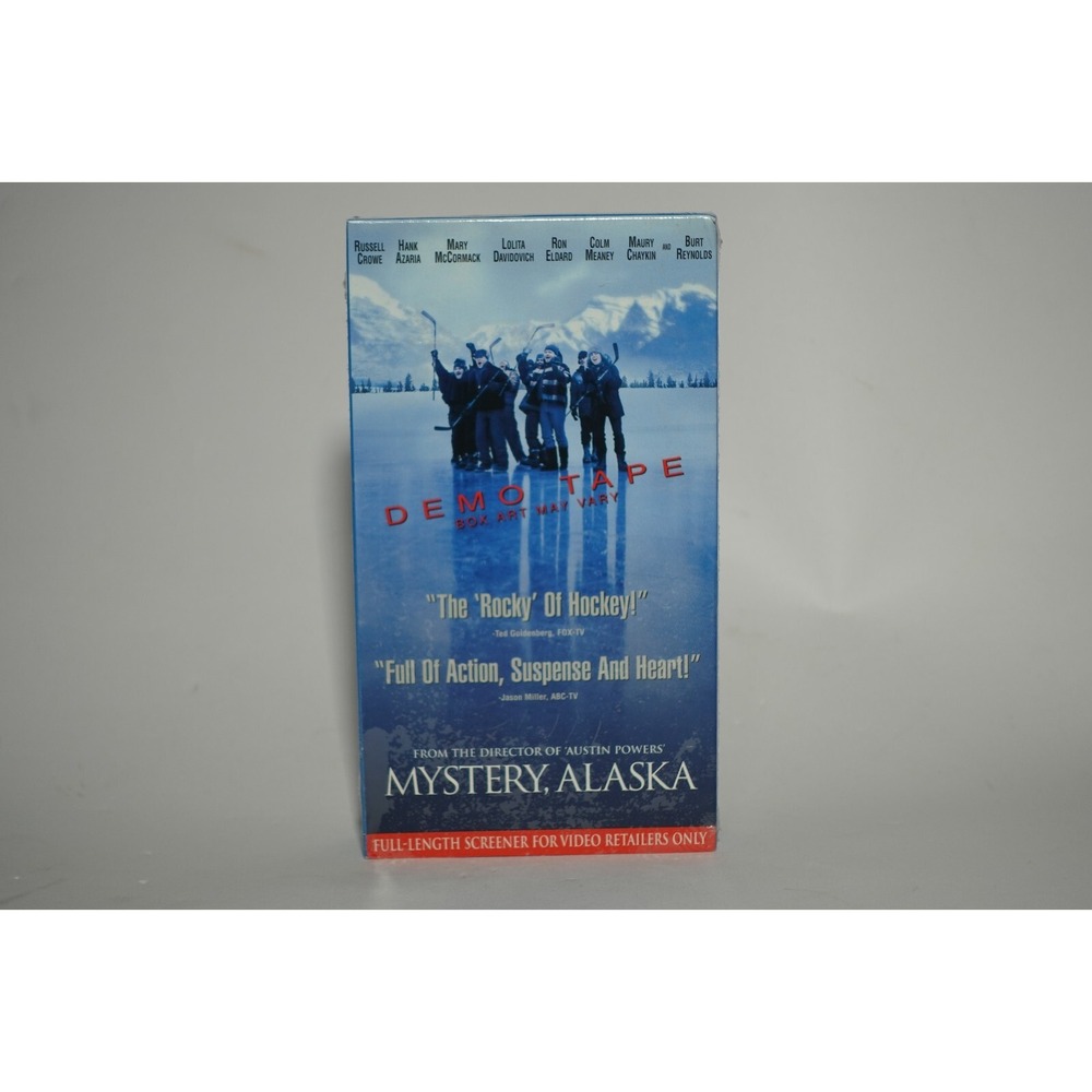 Mystery, Alaska Demo Tape‎ Featuring Russell Crowe New Sealed VHS Tape
